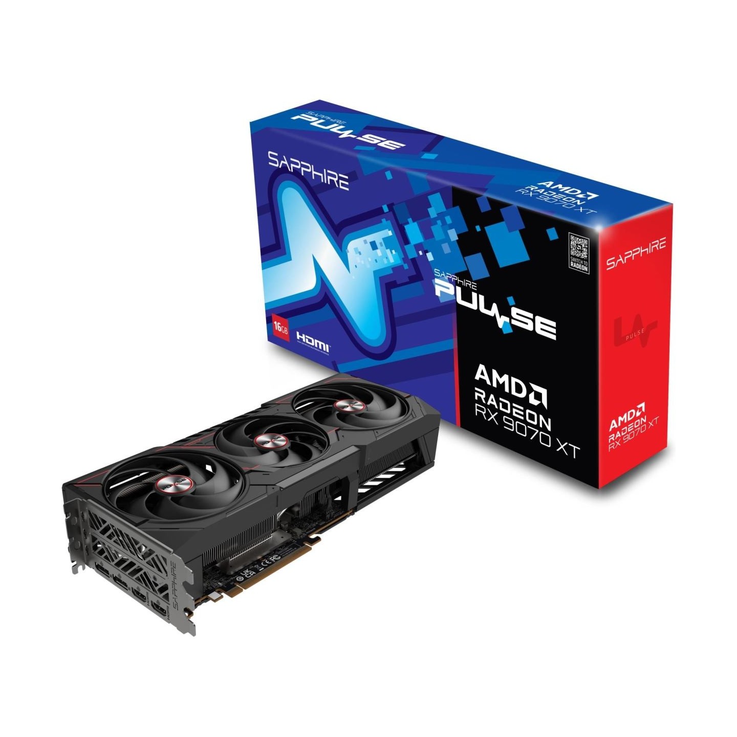 Sapphire PULSE AMD RADEON RX 9070 XT