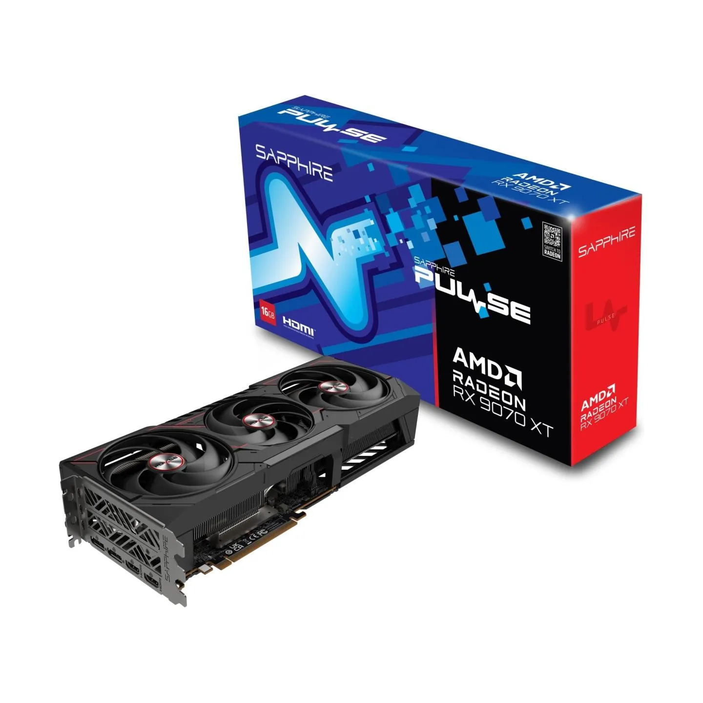Sapphire PULSE AMD RADEON RX 9070 XT