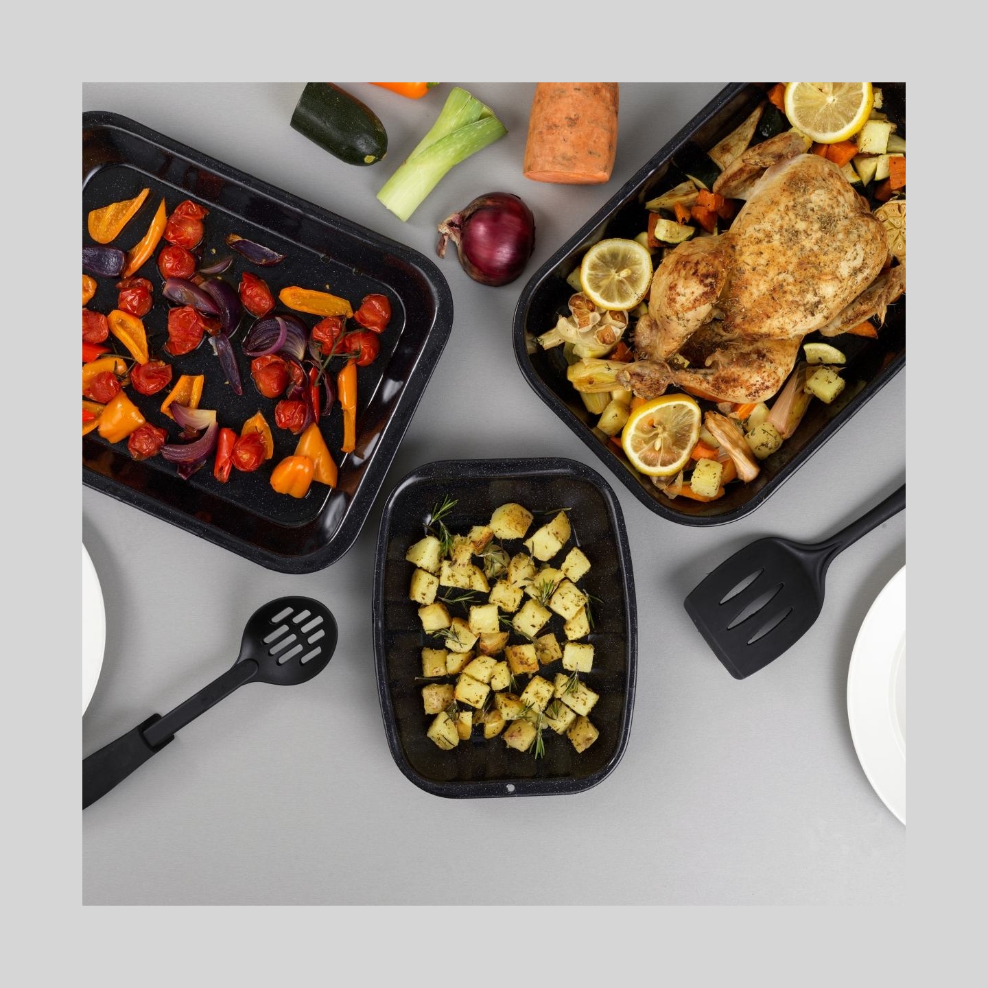 Russell Hobbs CW207011EU Roaster & Chop tray set 3pcs