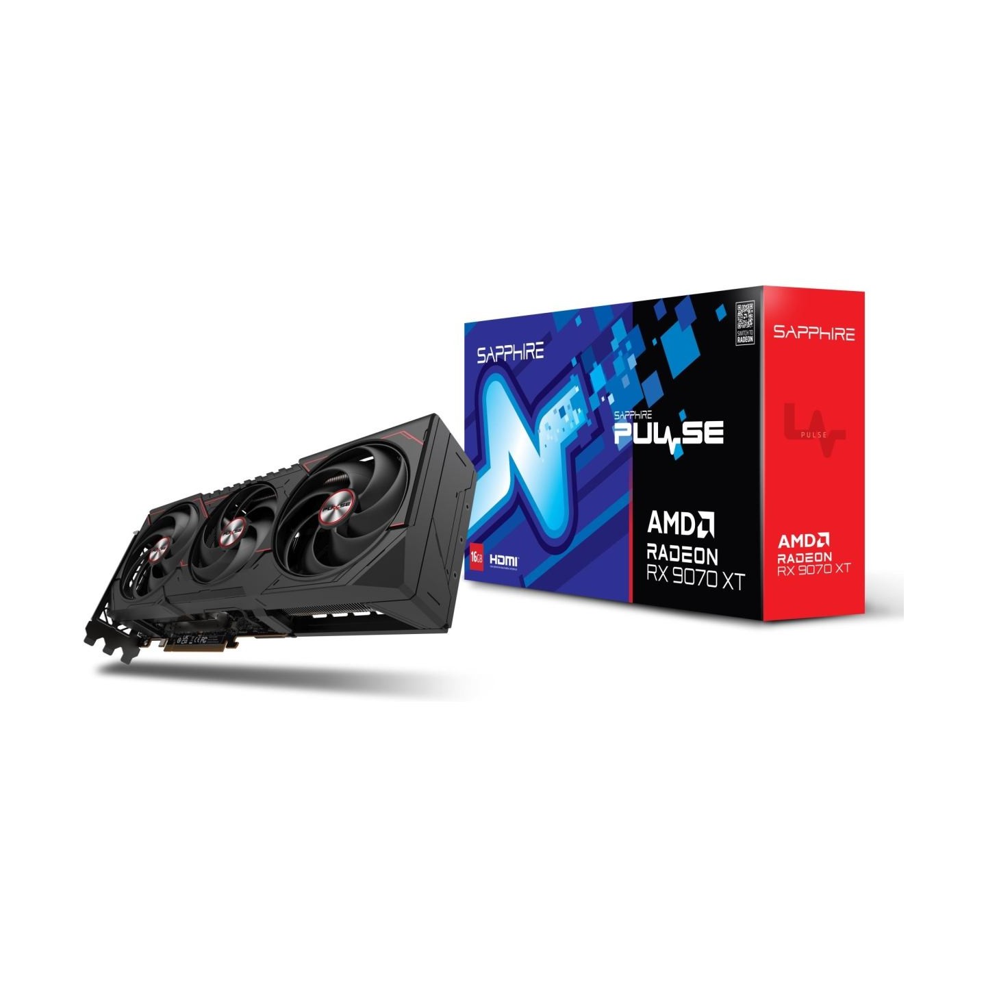 Sapphire PULSE AMD RADEON RX 9070 XT