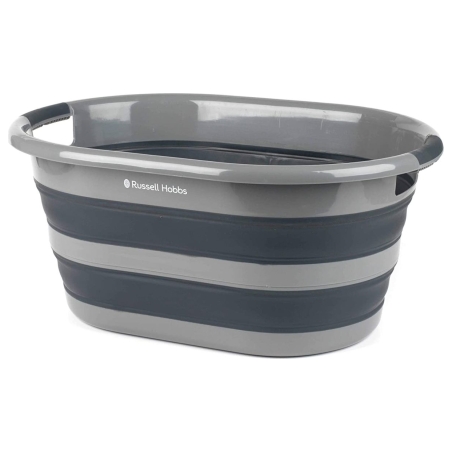Russell Hobbs LA053879GRYF1EU7 Collapsible laundry basket 27L