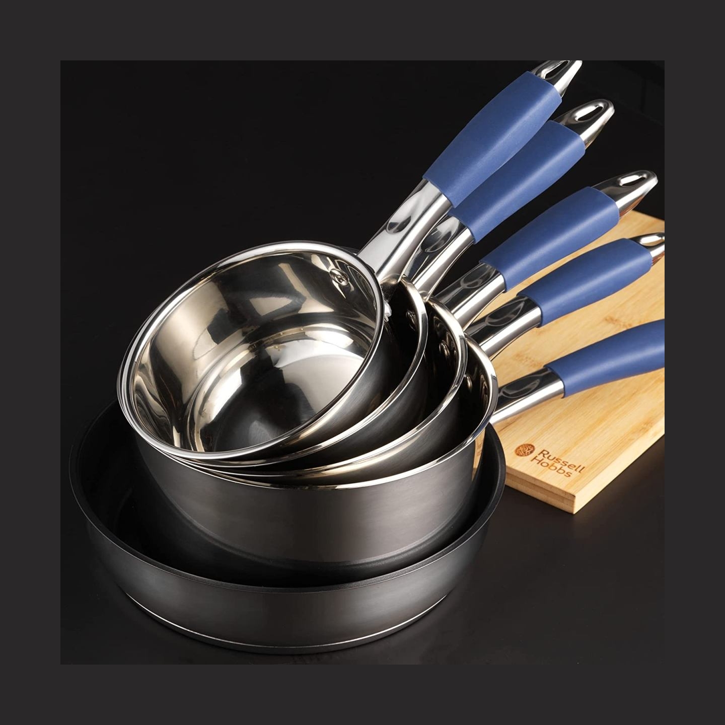 Russell Hobbs RH01179EU Opulence pan set 5pcs blue