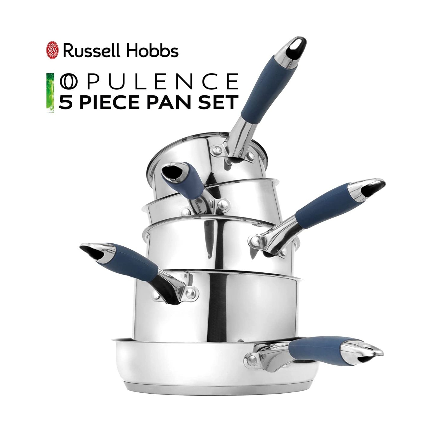 Russell Hobbs RH01179EU Opulence pan set 5pcs blue