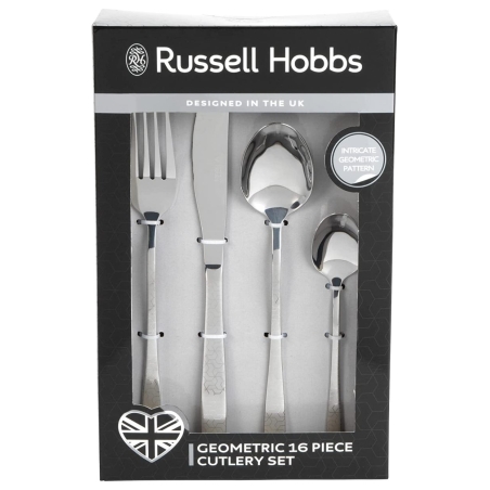 Russell Hobbs RH01519EU7 Geometric cutlery set 16pcs
