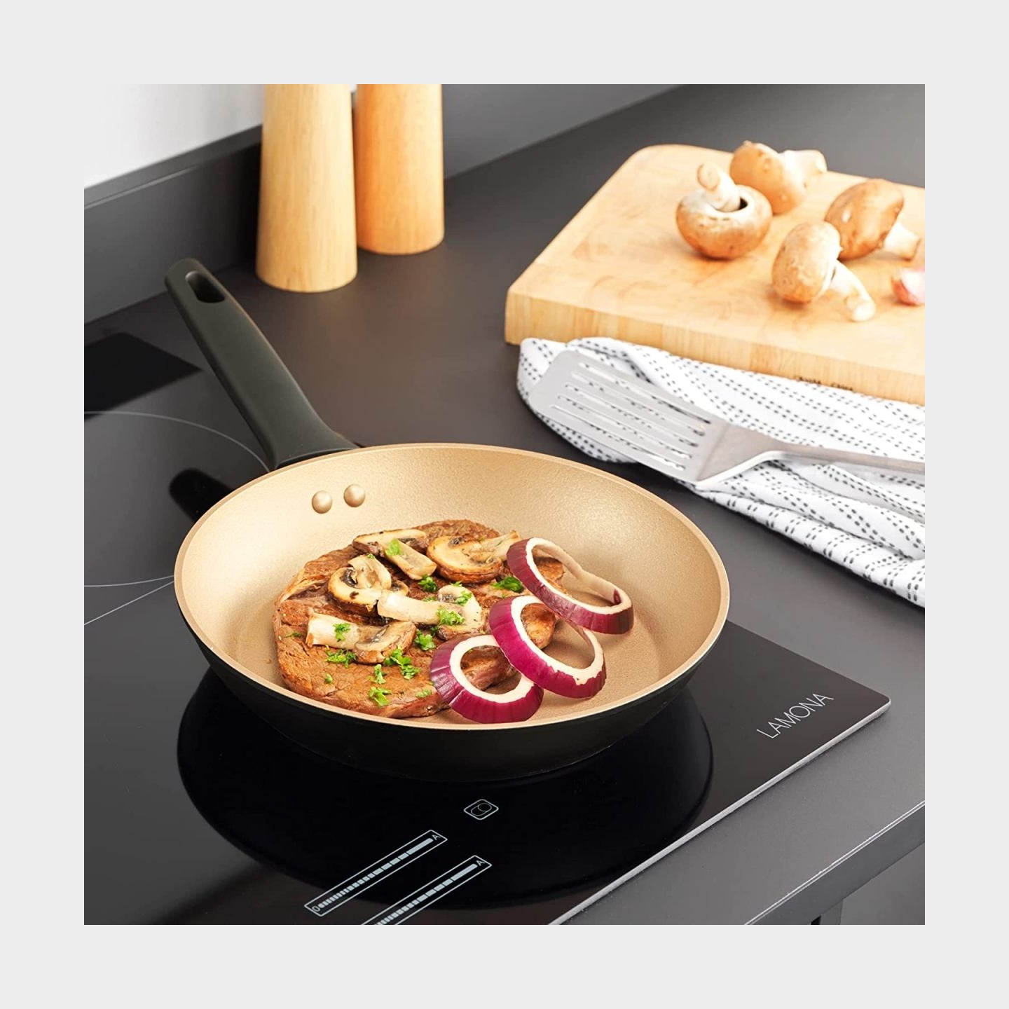 Russell Hobbs RH01666BEU7 Opulence frypan 24cm black