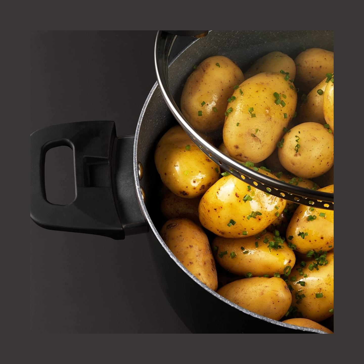 Russell Hobbs RH01840EU7 Stackable metallic marble pan set 4pcs