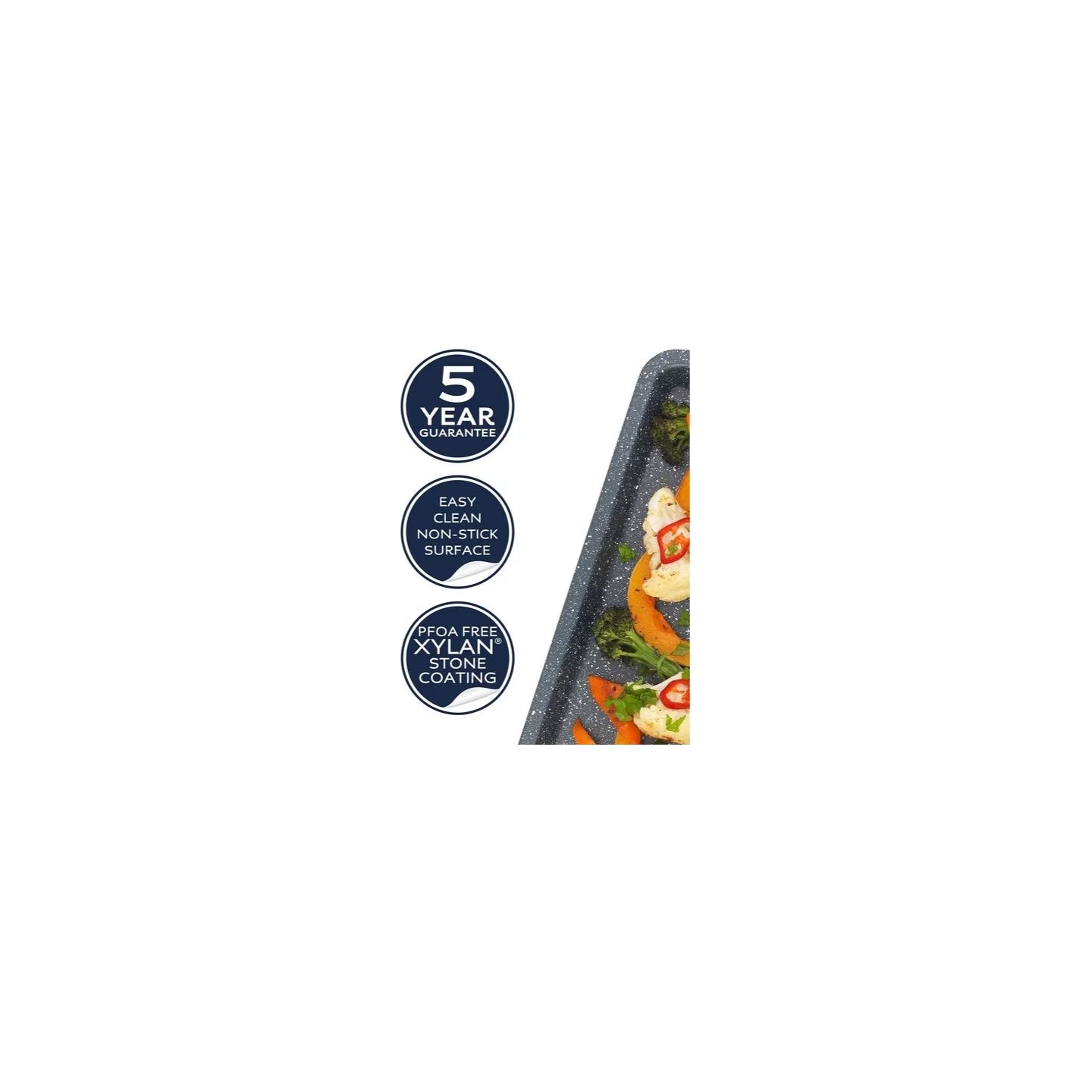 Russell Hobbs RH00998EU7 Nightfall stone baking tray 38cm