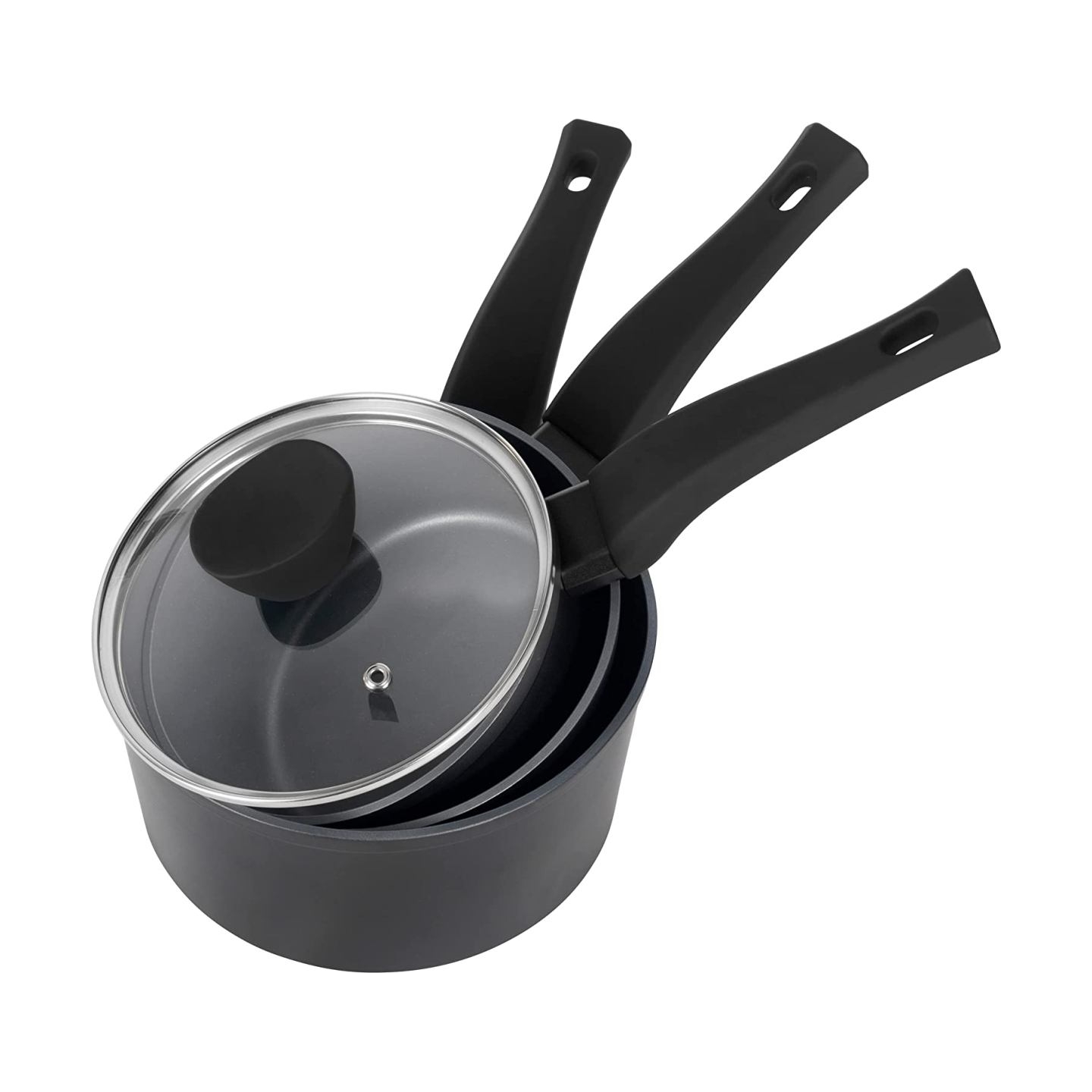Russell Hobbs RH01706EU Pearlised saucepan set 3pcs