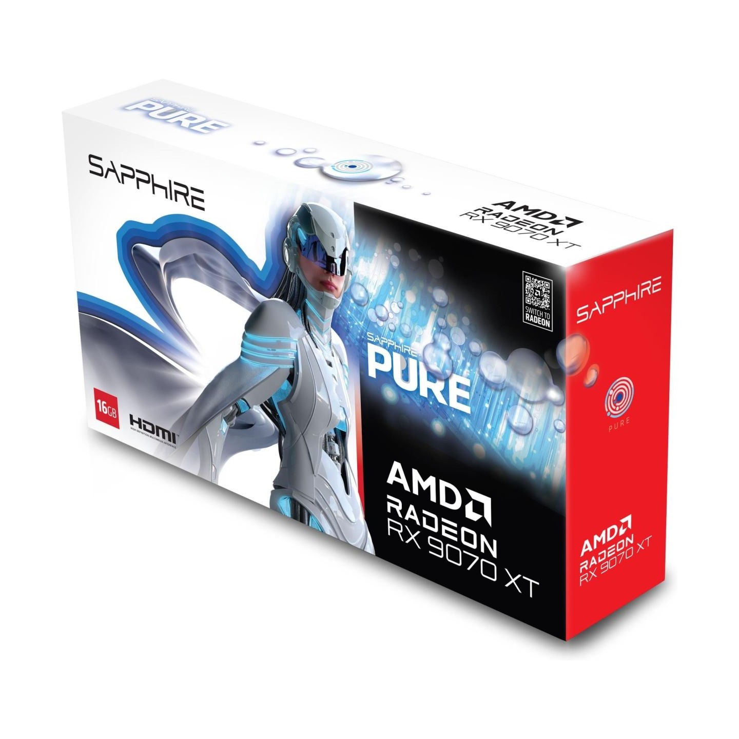 Sapphire PURE AMD RADEON RX 9070 XT
