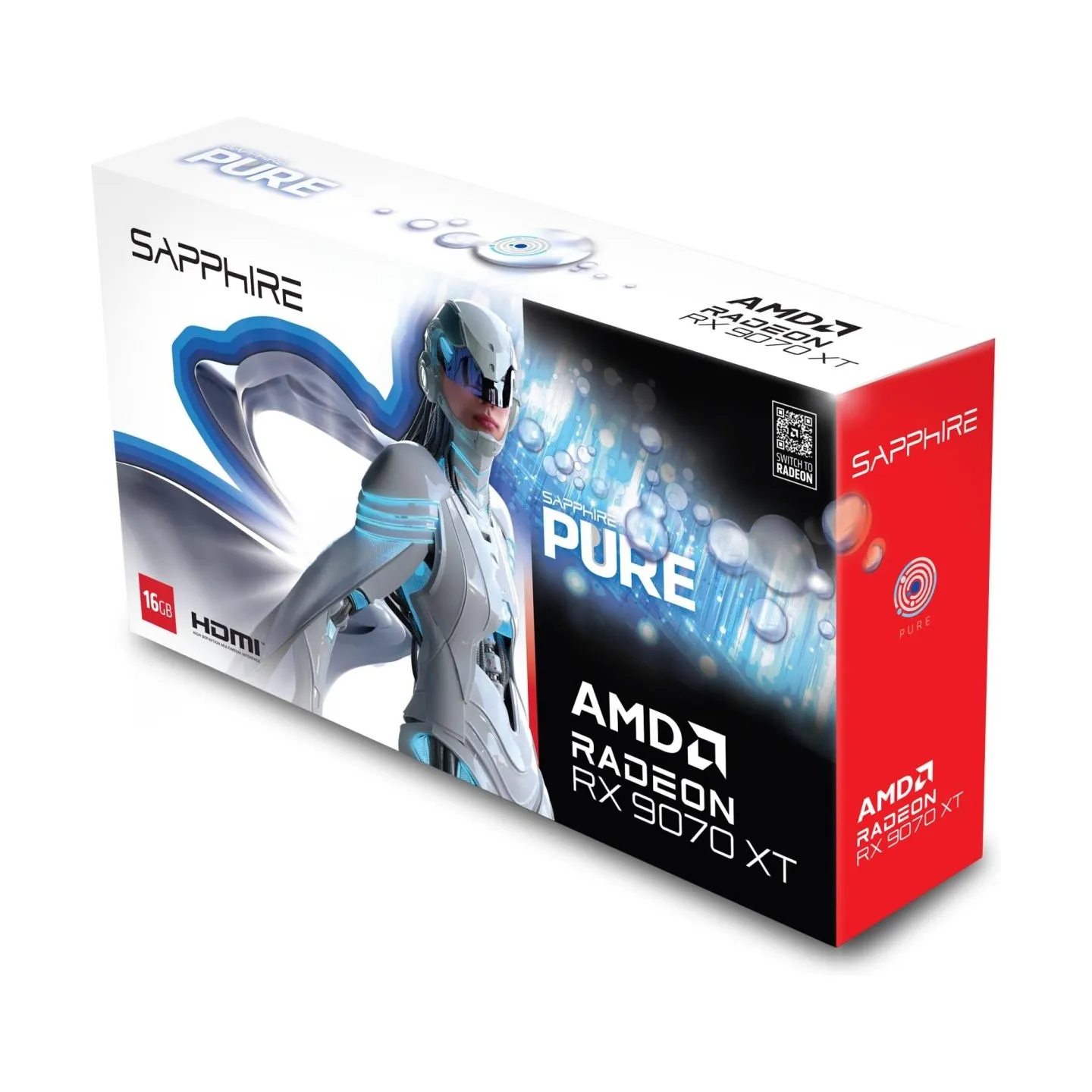 Sapphire PURE AMD RADEON RX 9070 XT