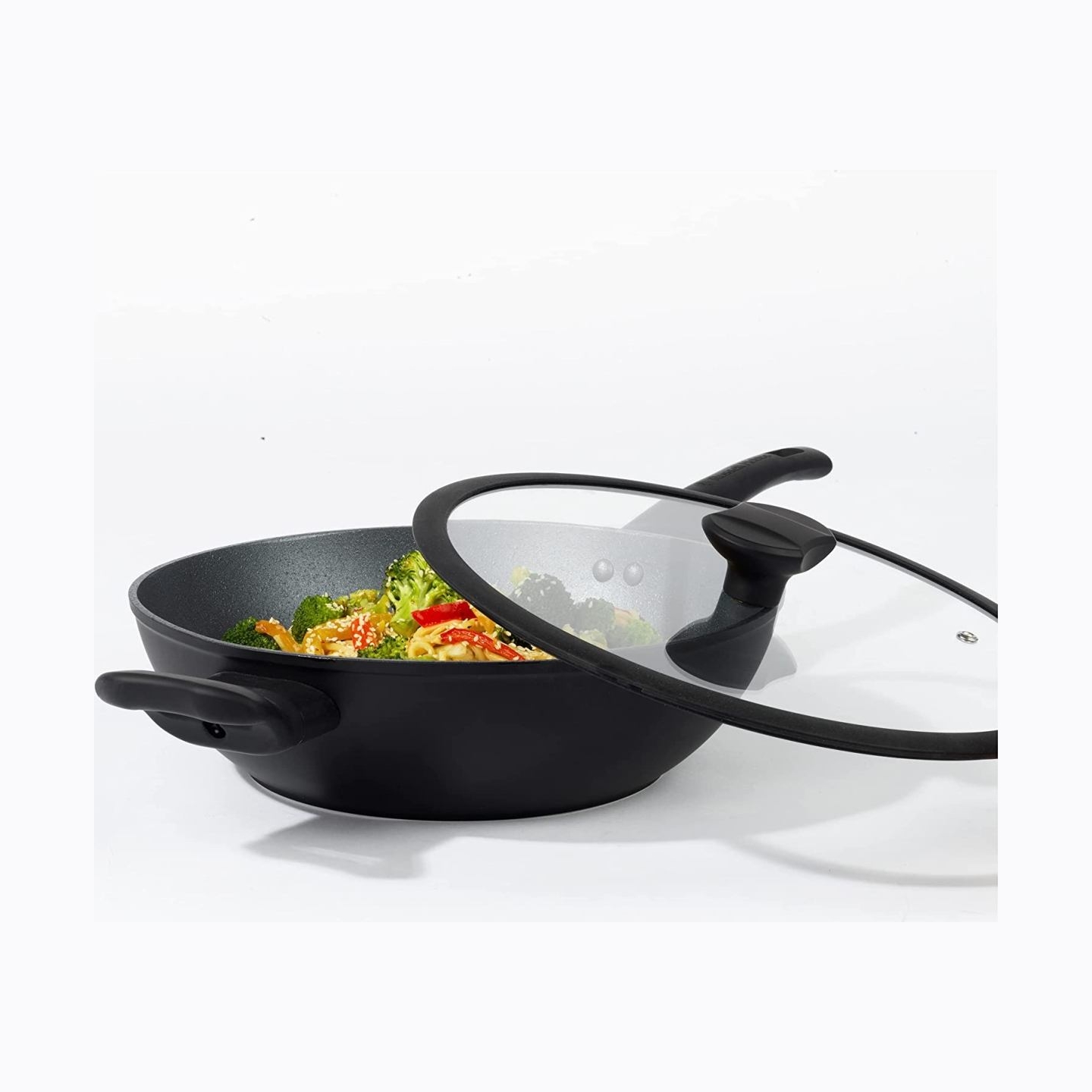 Russell Hobbs RH01860EU7 Crystaltech tall wok 28cm