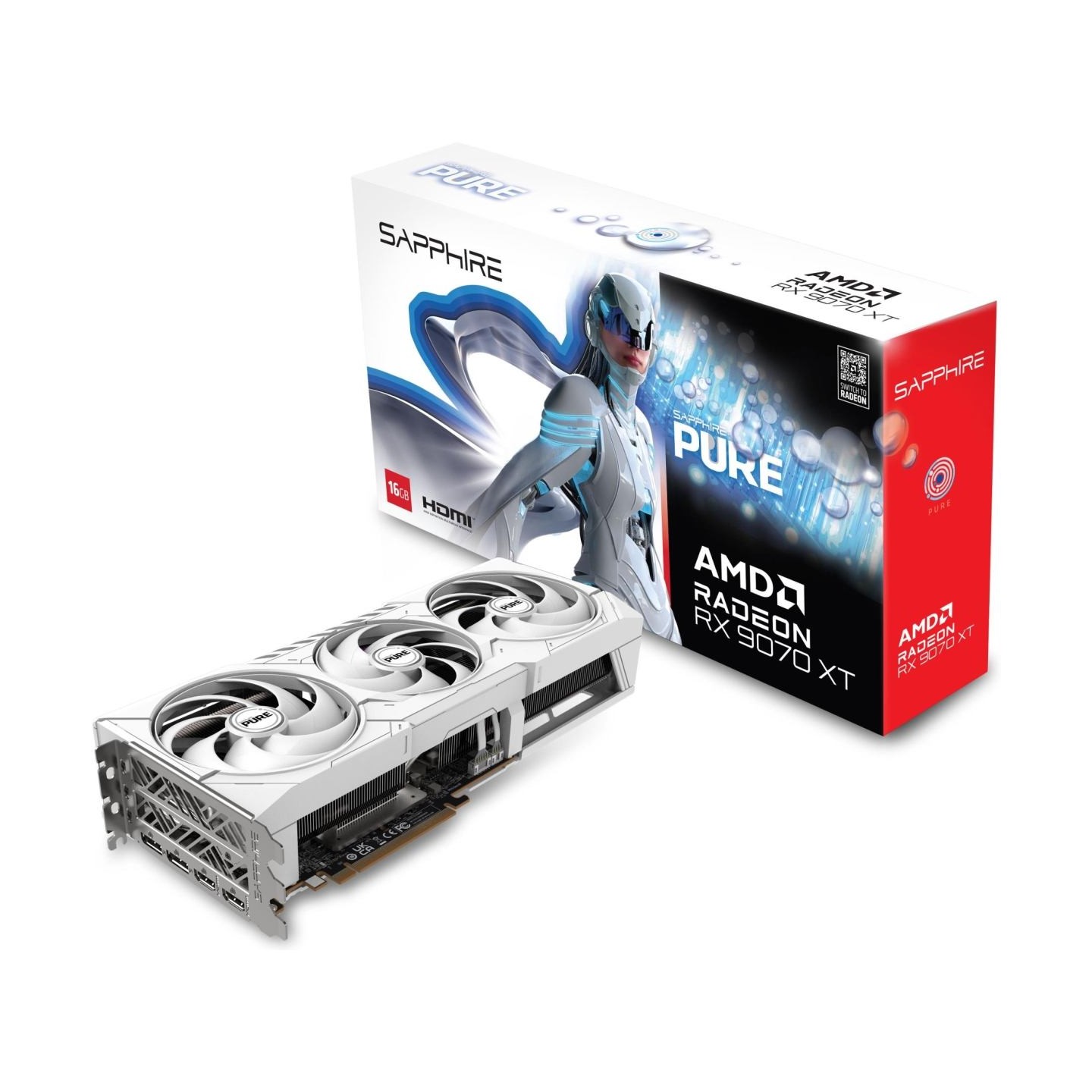 Sapphire PURE AMD RADEON RX 9070 XT