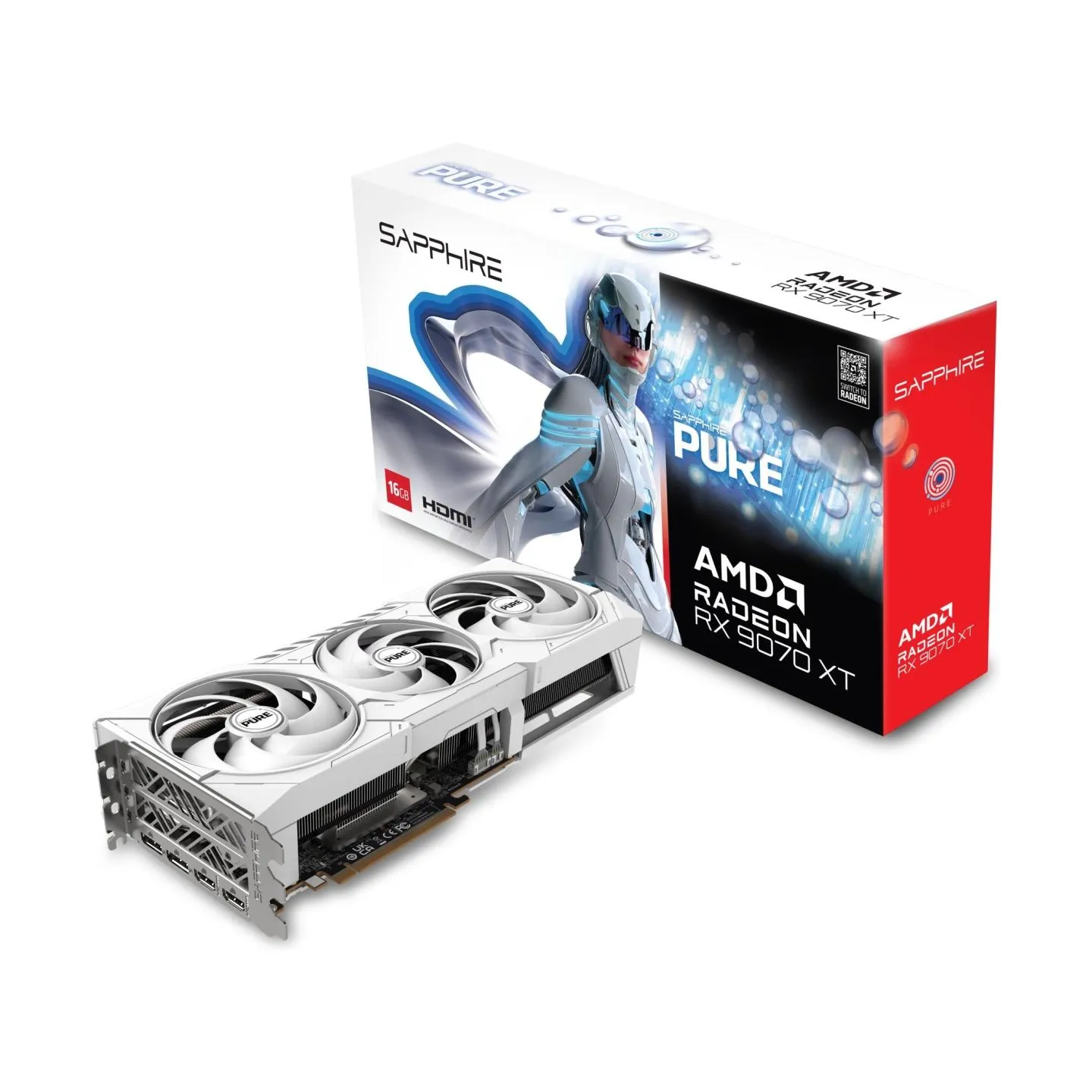 Sapphire PURE AMD RADEON RX 9070 XT