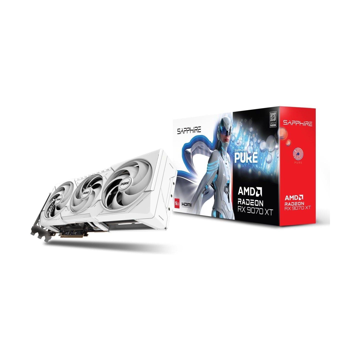 Sapphire PURE AMD RADEON RX 9070 XT