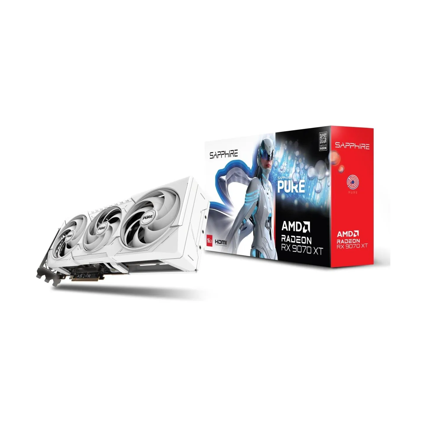 Sapphire PURE AMD RADEON RX 9070 XT