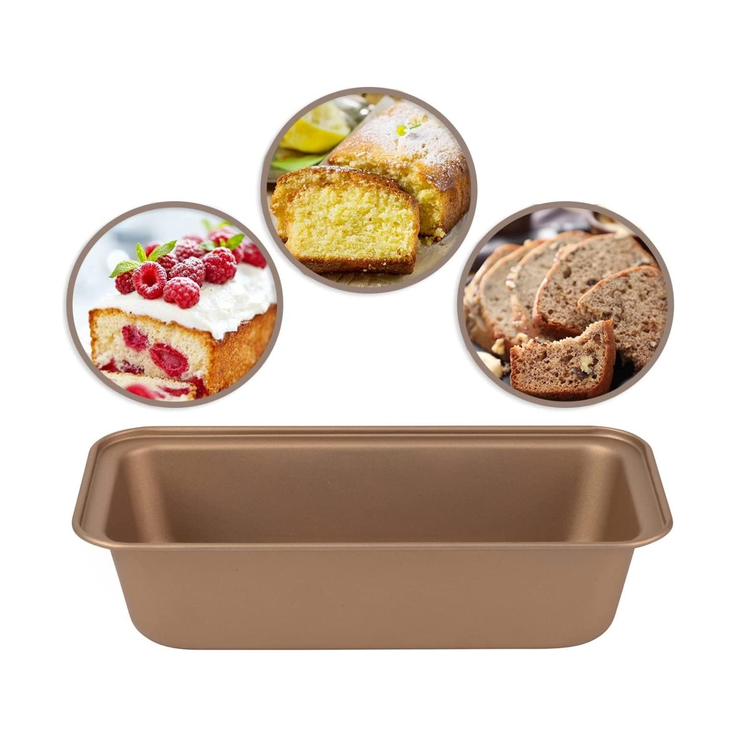 Russell Hobbs RH021471GEU7 Opulence loaf tin 28cm gold