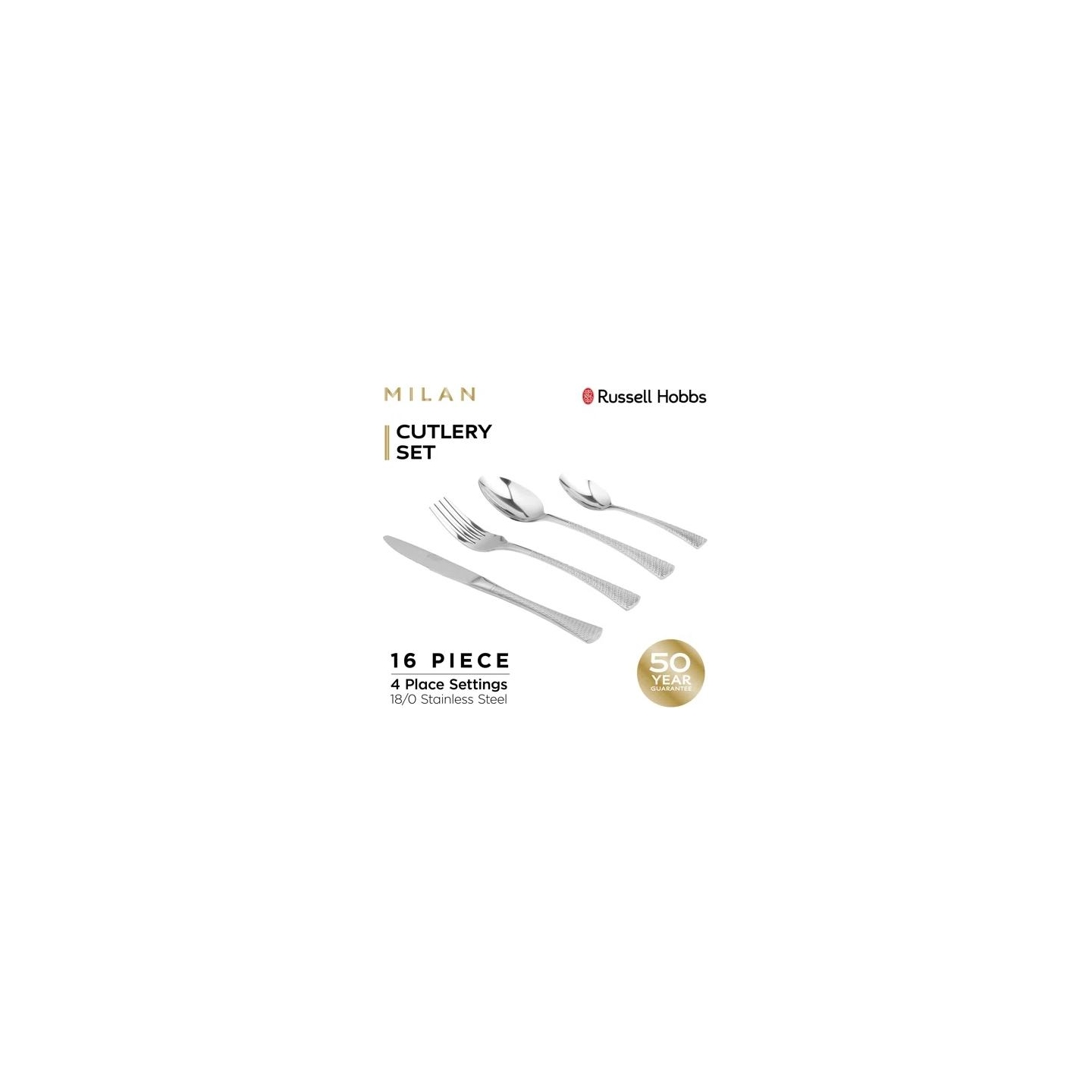 Russell Hobbs RH02229EU7 Milan cutlery set 16pcs