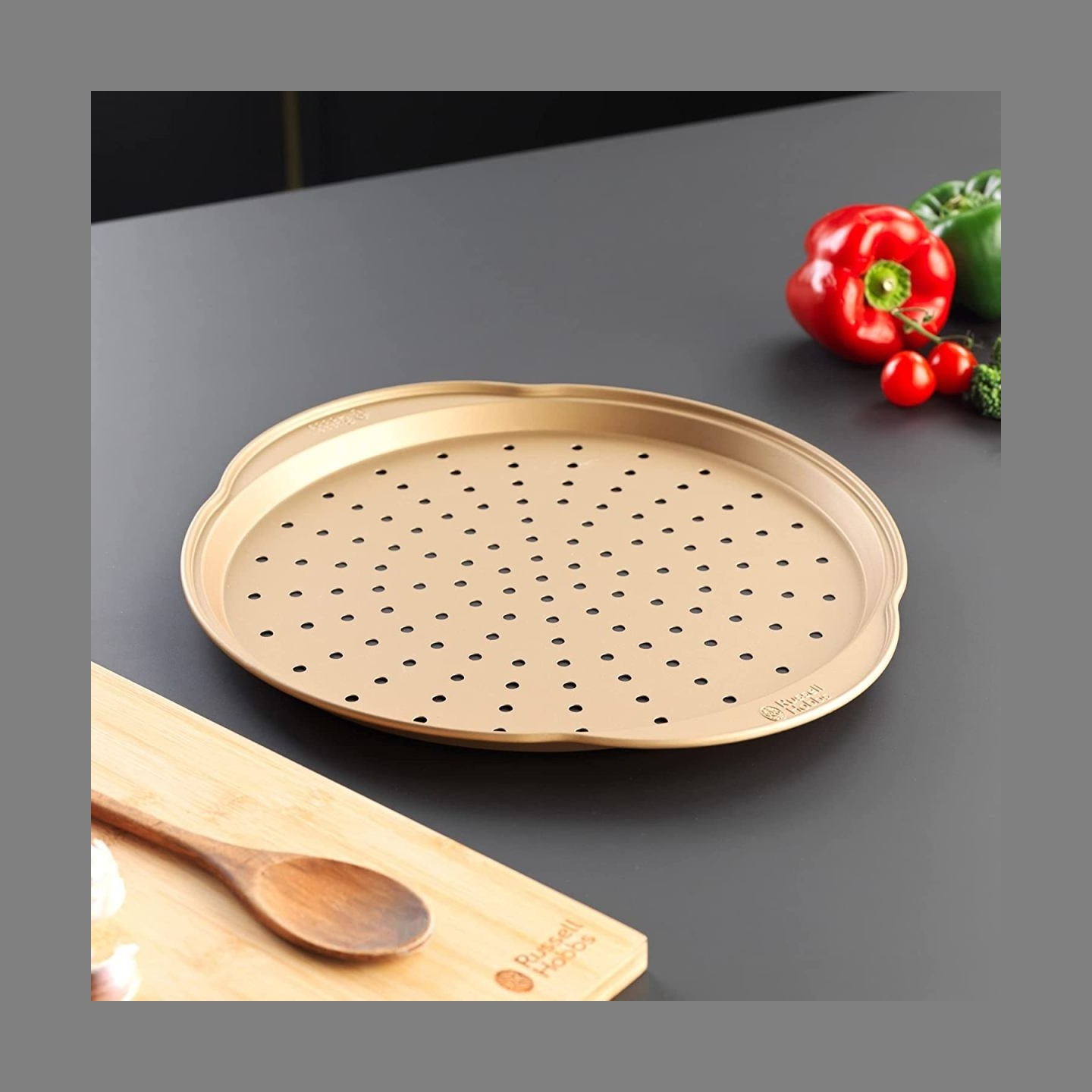Russell Hobbs RH02338GEU71 Opulence pizza pan 37cm gold