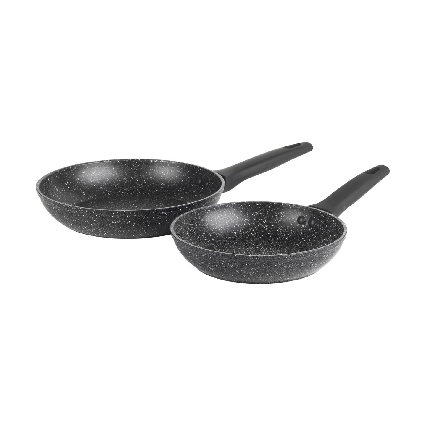 Russell Hobbs RH00490MOB 20&24CM MARBLE FRYPAN - BLACK