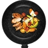 Russell Hobbs RH00490MOB 20&24CM MARBLE FRYPAN - BLACK