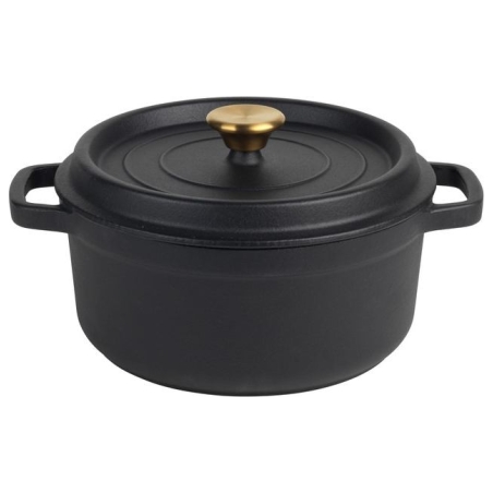 Russell Hobbs RH02524BEU7 Cast iron stockpot 24cm black