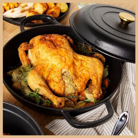 Russell Hobbs RH02525BEU7 Cast iron casserole 30cm black