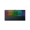 Razer Ornata V3, Mecha-membrane switches, 10 Razer Chroma™ RGB Lighting Zones, 1000 Hz Ultrapolling, Backlit keys, UV coated ABS