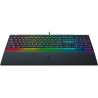 Razer Ornata V3, Mecha-membrane switches, 10 Razer Chroma™ RGB Lighting Zones, 1000 Hz Ultrapolling, Backlit keys, UV coated ABS