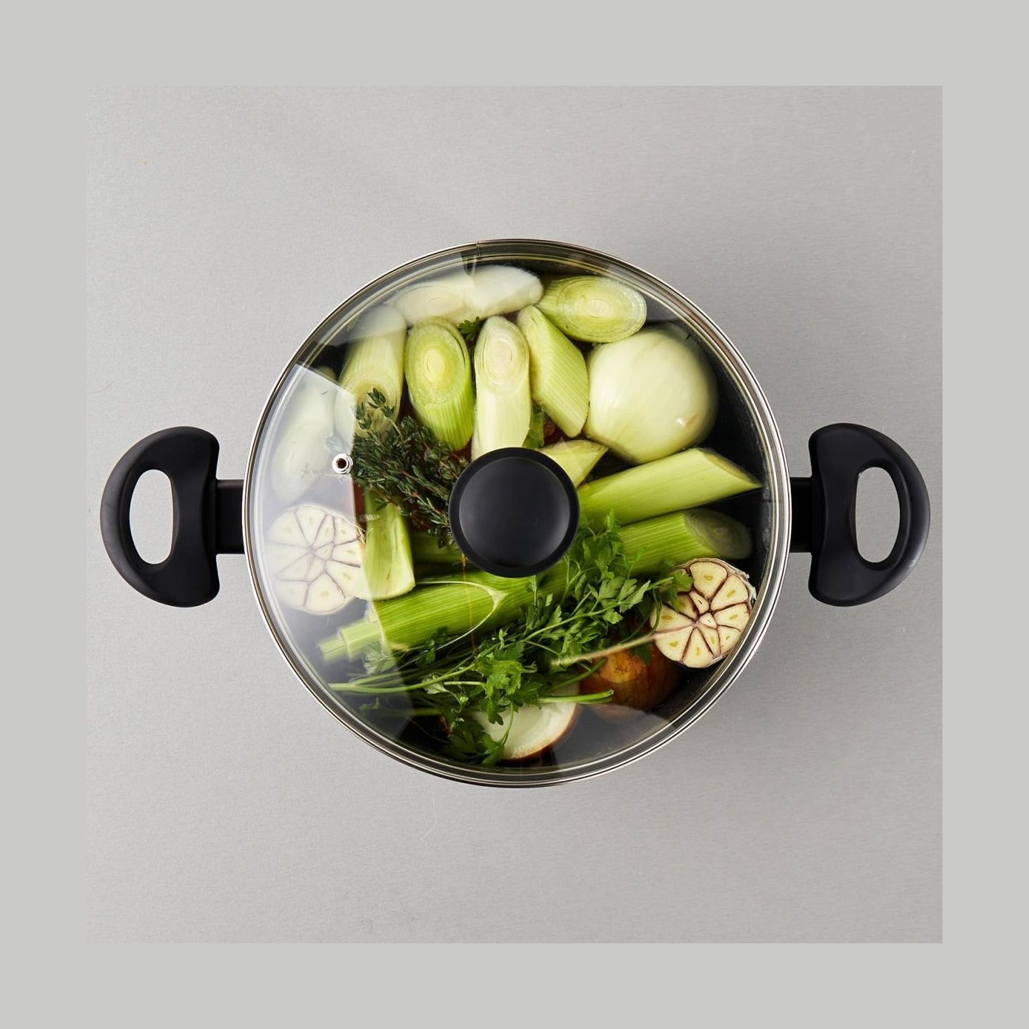Russell Hobbs RH02809EU7 Metallic Marble stockpot 24cm