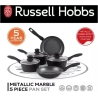 Russell Hobbs RH028141EU7 Metallic Marble 5pcs pan set