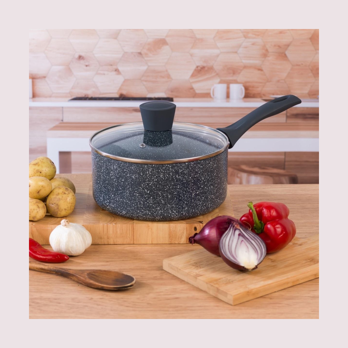 Russell Hobbs RH02818EU7 Nightfall stone 5pcs pan set