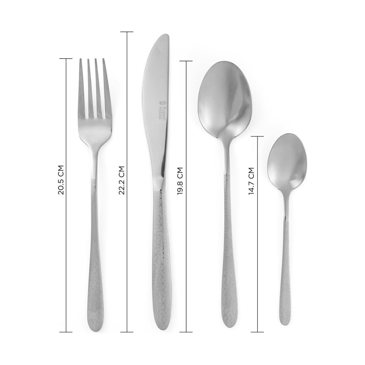 Russell Hobbs BW04303EU7 Vermont Cutlery Set 24pcs