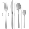 Russell Hobbs BW04303EU7 Vermont Cutlery Set 24pcs
