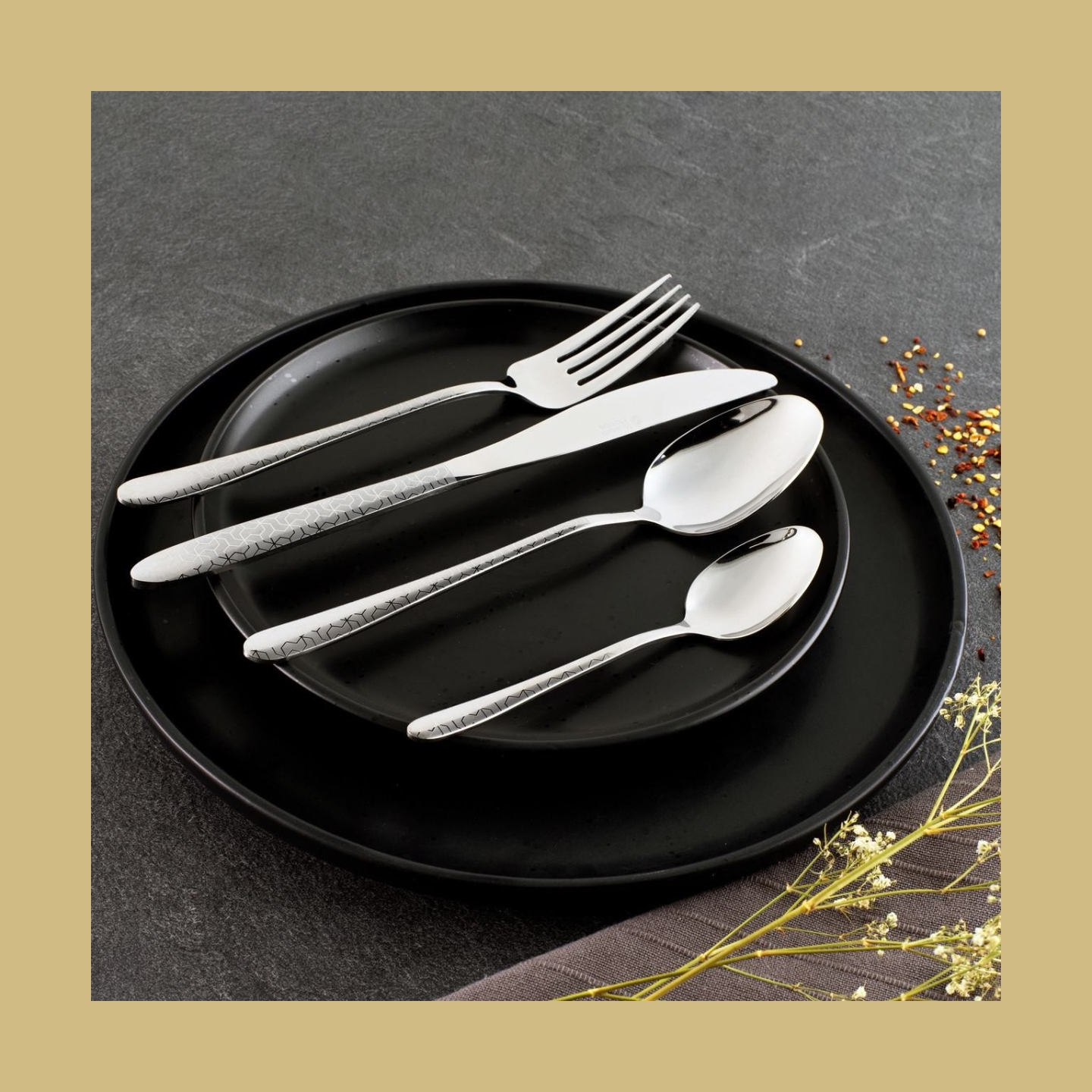 Russell Hobbs BW04303EU7 Vermont Cutlery Set 24pcs