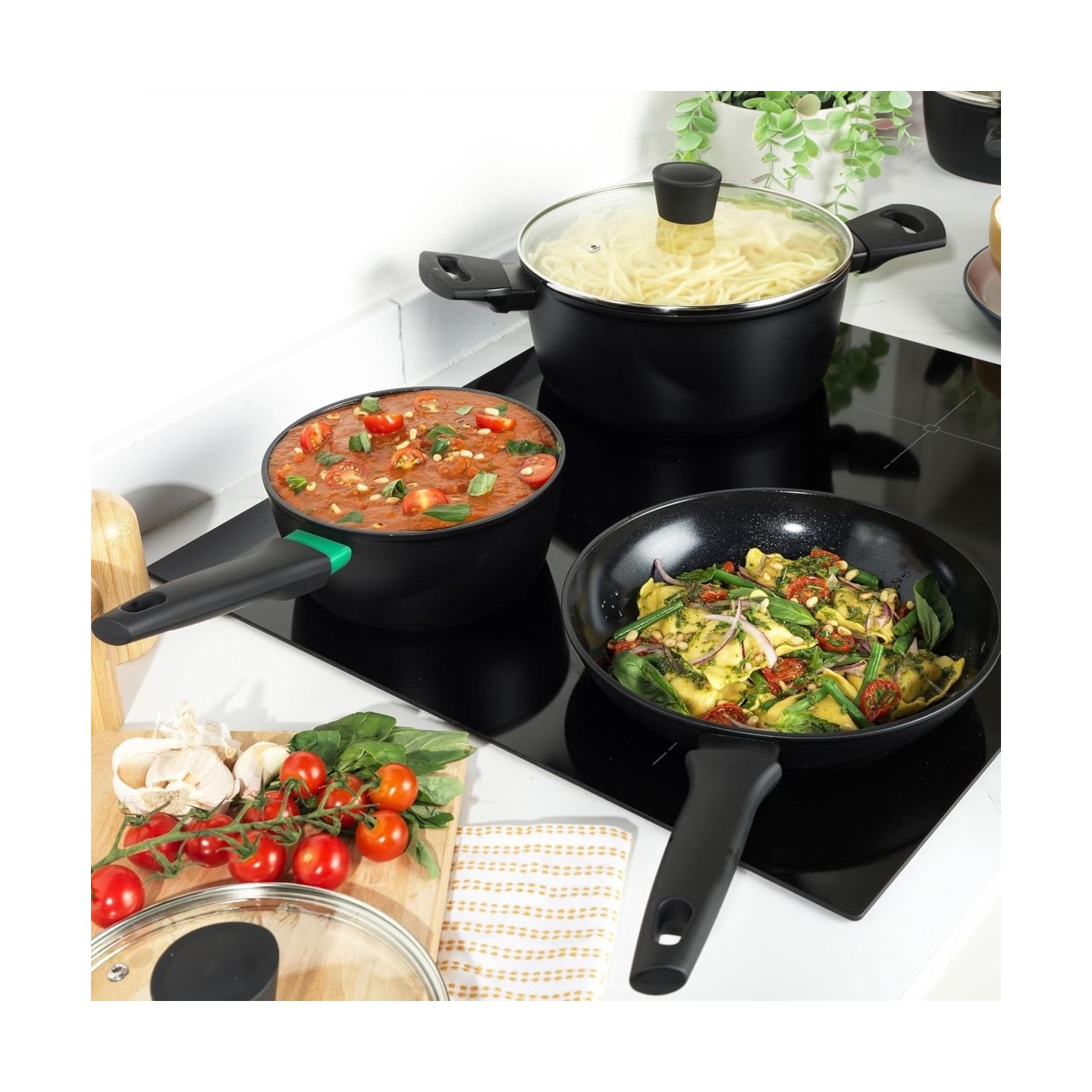 Russell Hobbs RH03254EU7 Verde Thermocollar Fry Pan 24cm