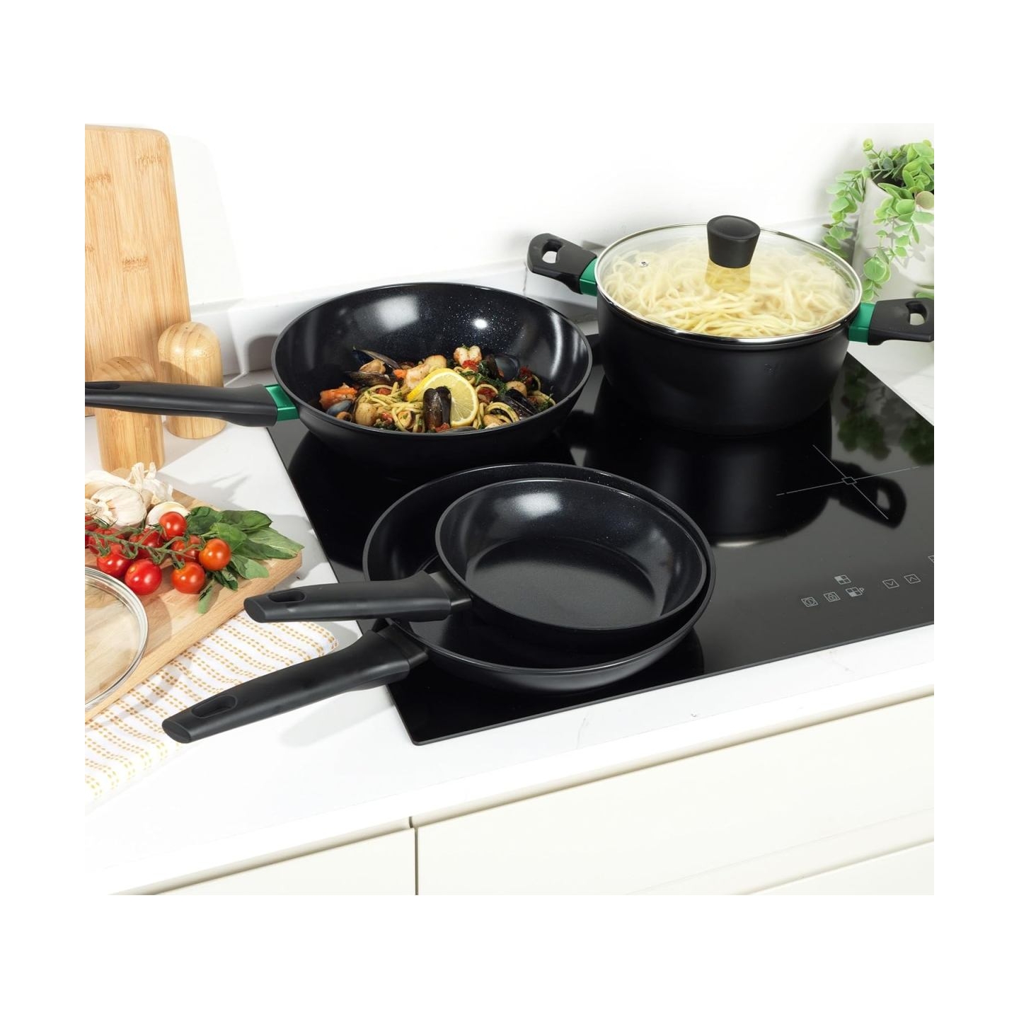 Russell Hobbs RH03254EU7 Verde Thermocollar Fry Pan 24cm