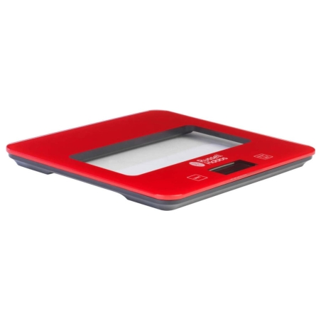 Russell Hobbs RH015711RAR Square digital scale 5kg red
