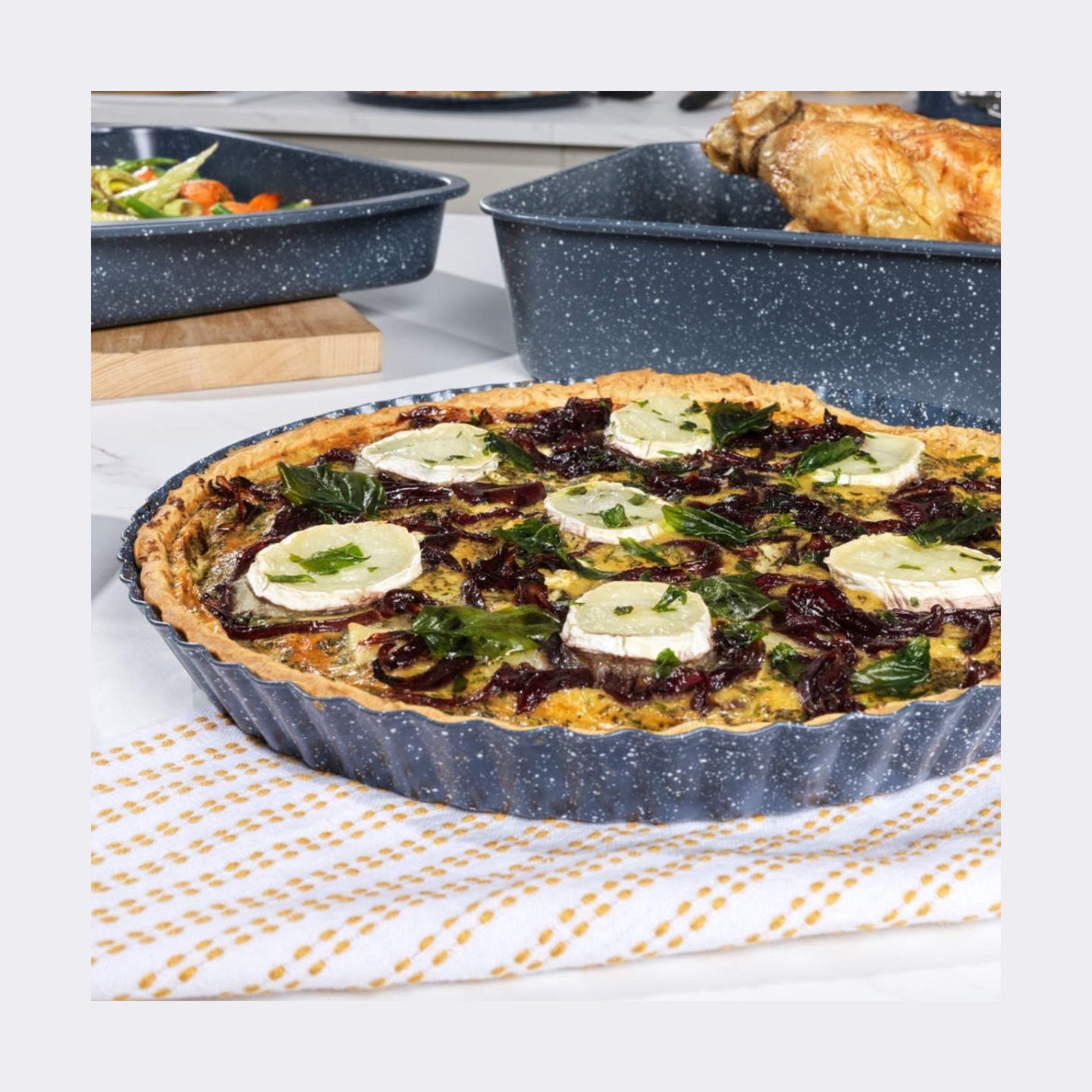 Russell Hobbs RH03411EU7 Nightfall stone tart pan 28cm