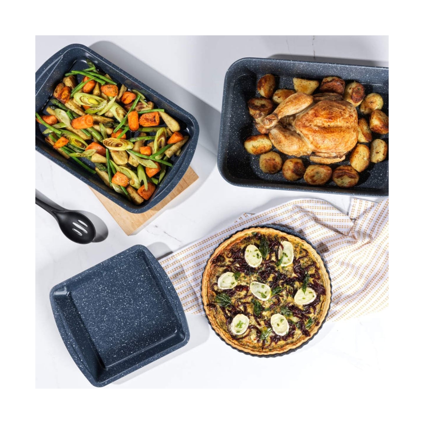 Russell Hobbs RH03411EU7 Nightfall stone tart pan 28cm