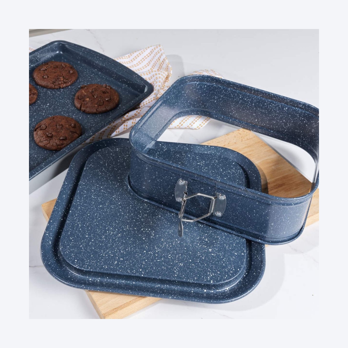 Russell Hobbs RH03425EU7 Nightfall Stone Square Springform Pan 27 cm