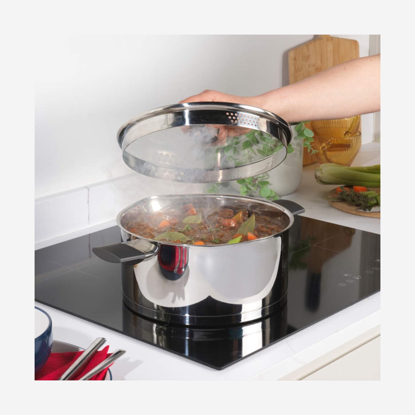 Russell Hobbs RH01168EU7 Excellence 24cm Stockpot