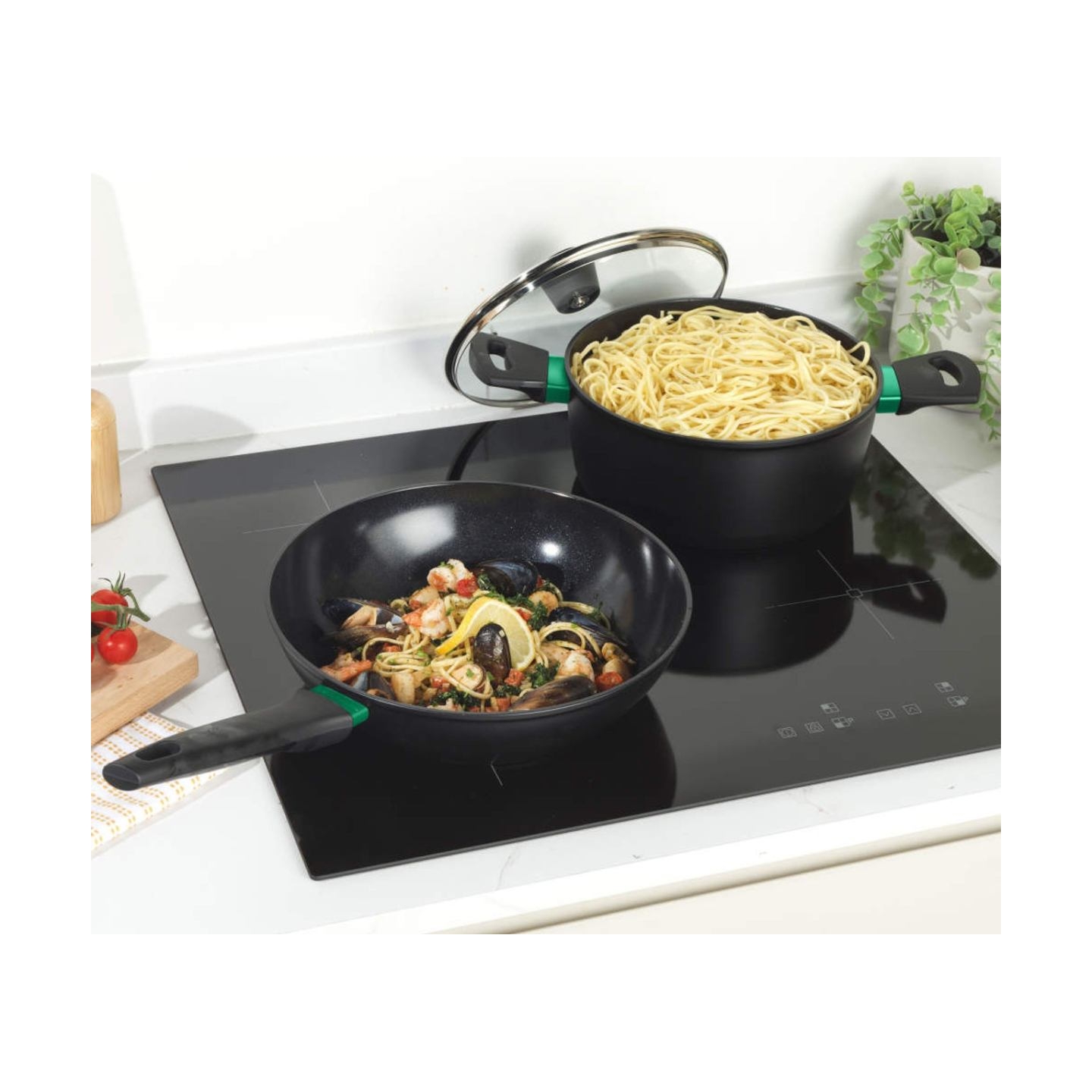 Russell Hobbs RH03277EU7 Frying Pan 26cm Verde Thermocollar