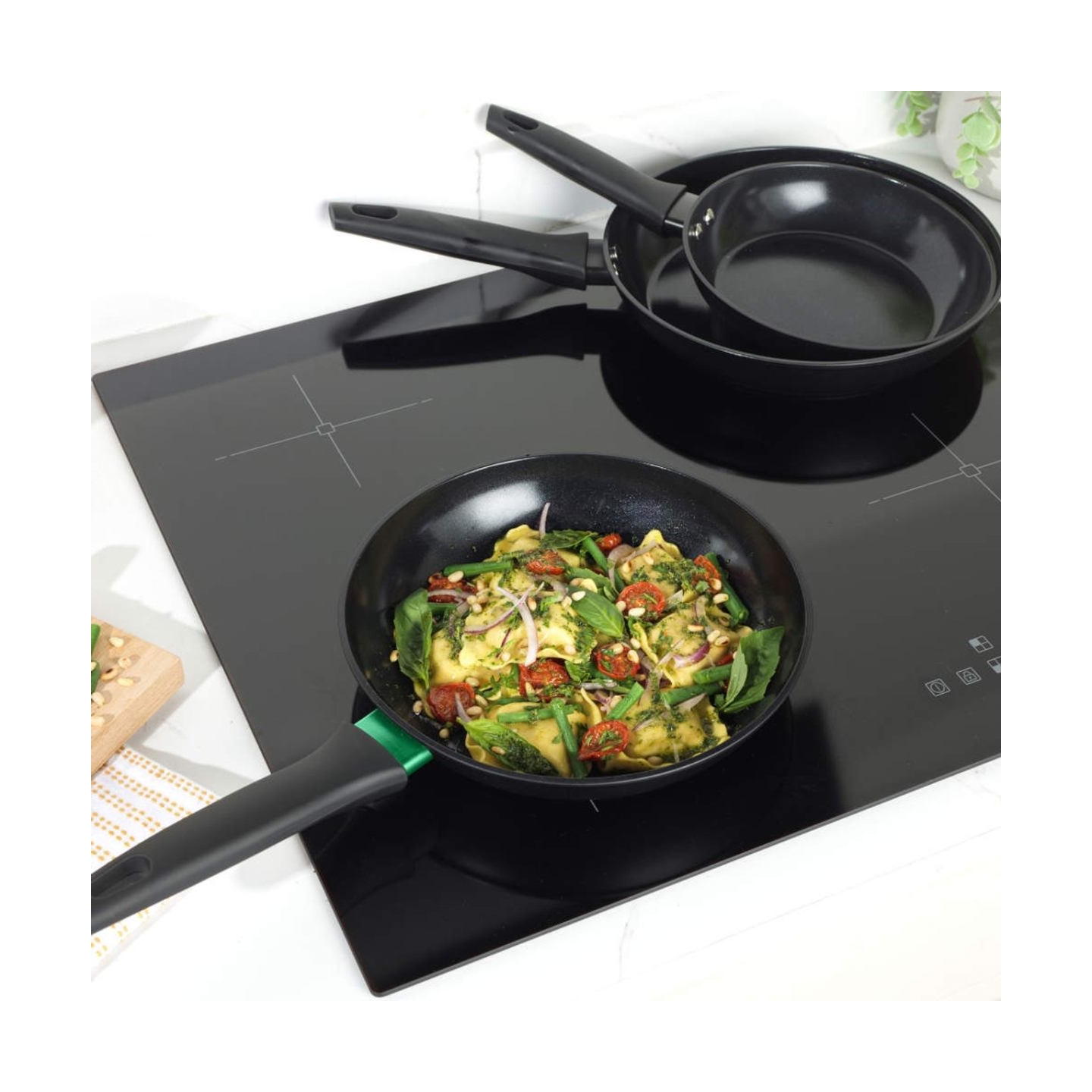 Russell Hobbs RH03277EU7 Frying Pan 26cm Verde Thermocollar