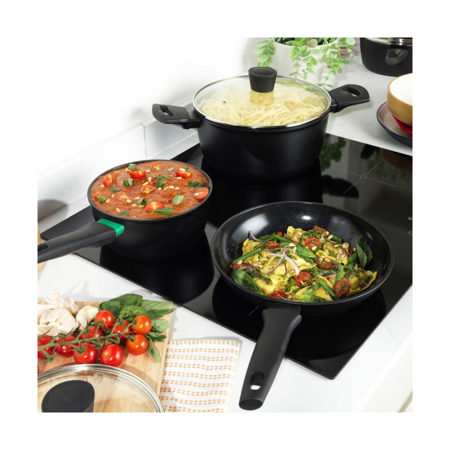 Russell Hobbs RH03265EU7 Verde 24cm Saucepan