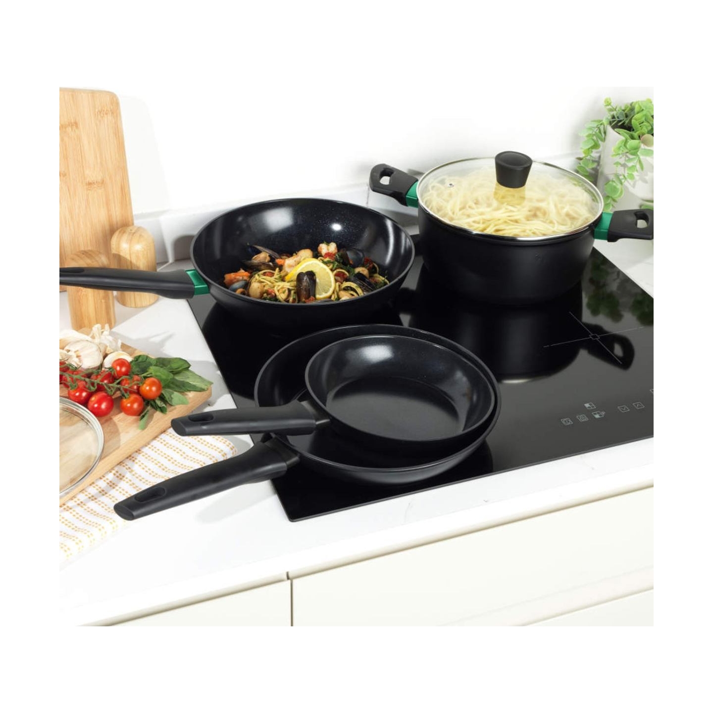 Russell Hobbs RH03255EU7 Verde Thermocollar 28cm Frying Pan
