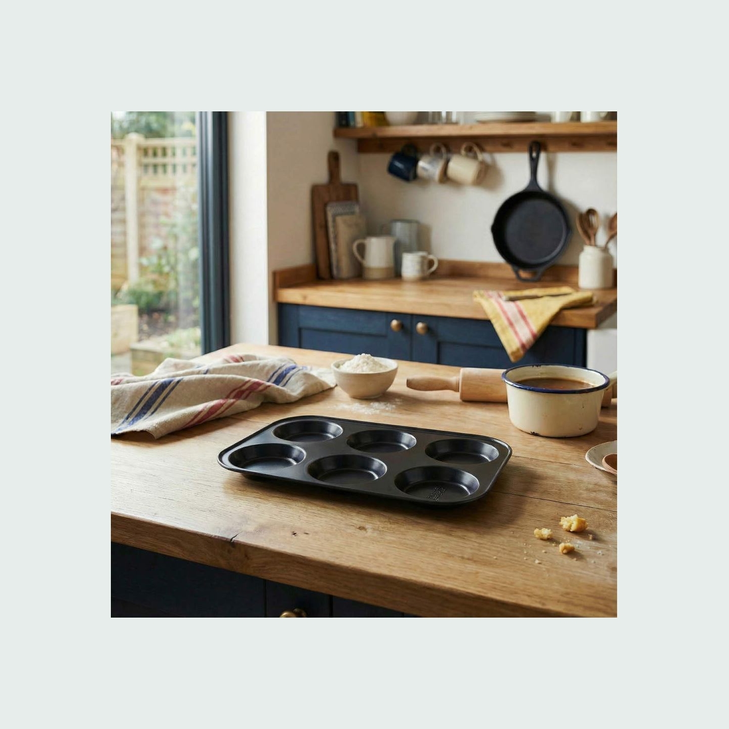 Russell Hobbs RH03895 Everyday 6 Cup Yorkshire Pudding Tray
