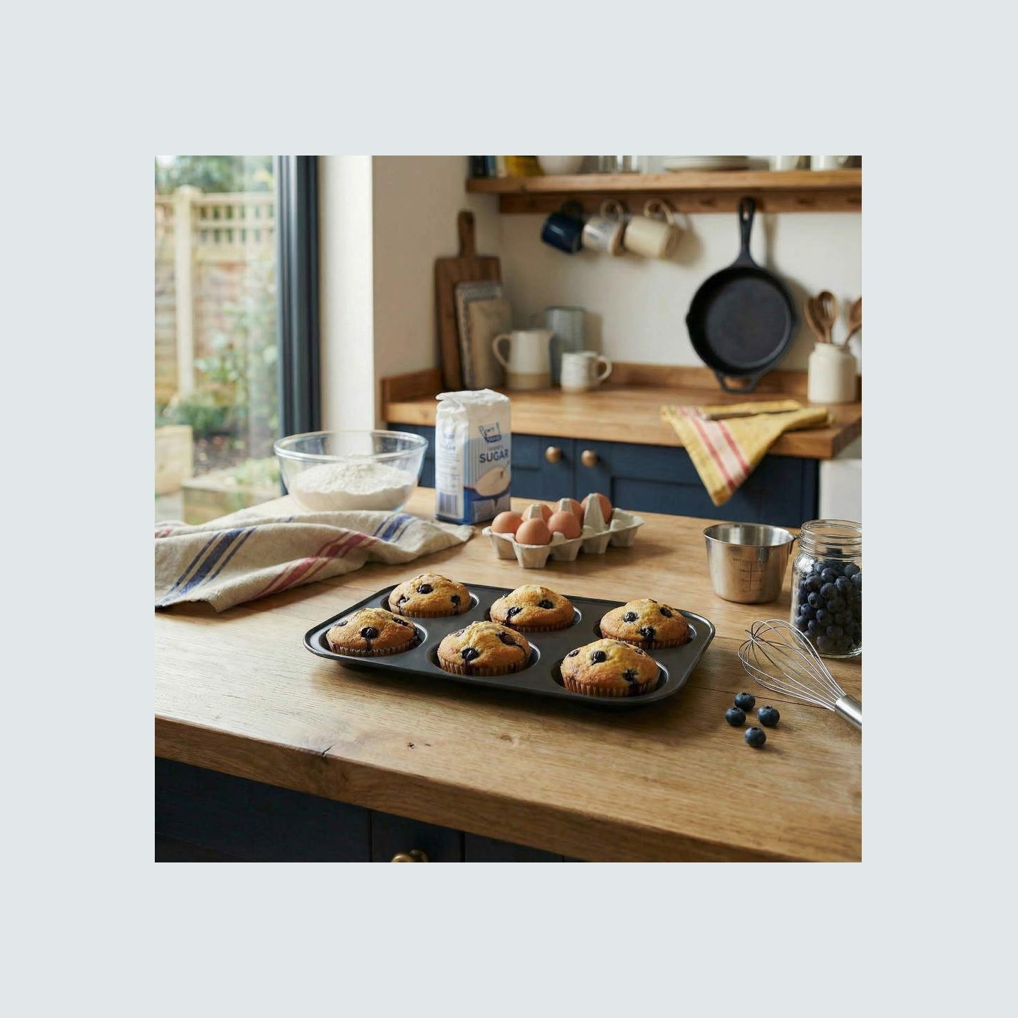 Russell Hobbs RH03895 Everyday 6 Cup Yorkshire Pudding Tray
