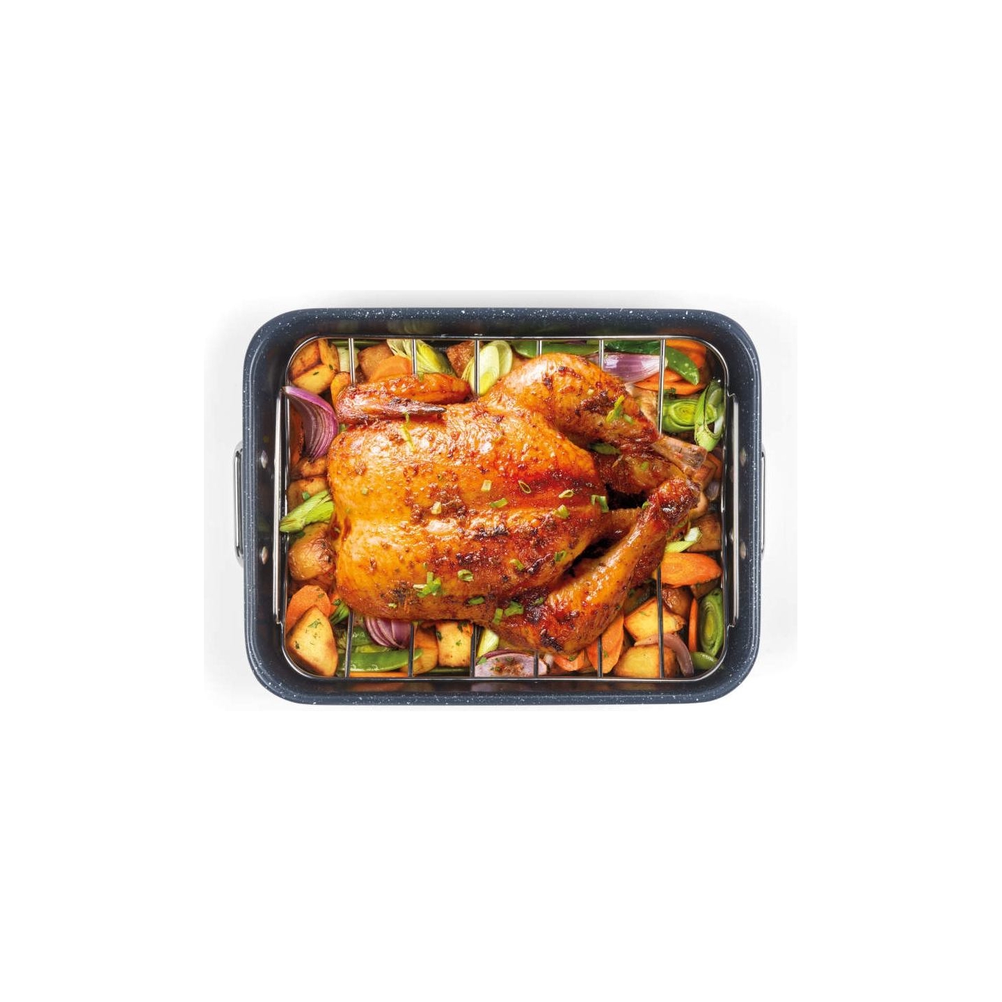 Russell Hobbs RH04097 Nightfall Stone Roaster And Rack