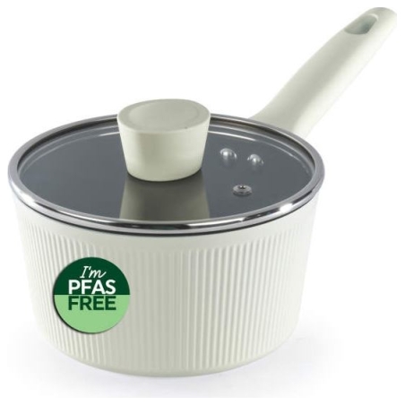 Russell Hobbs RH03866C Cote 16 cm Saucepan, Cream