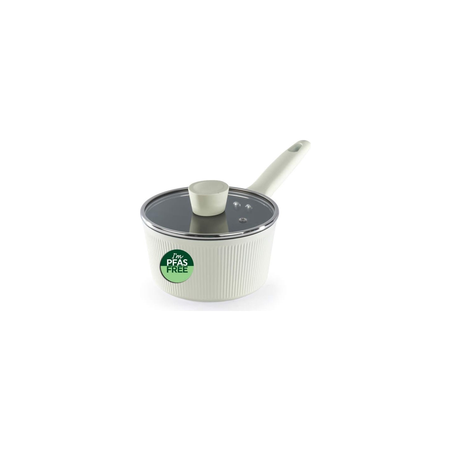Russell Hobbs RH03866C Cote 16 cm Saucepan, Cream